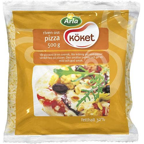 Arla Riven ost Pizza Köket