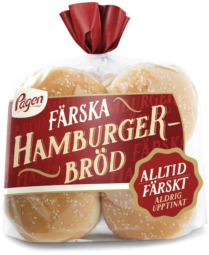 Hamburgerbröd Färska 8-p