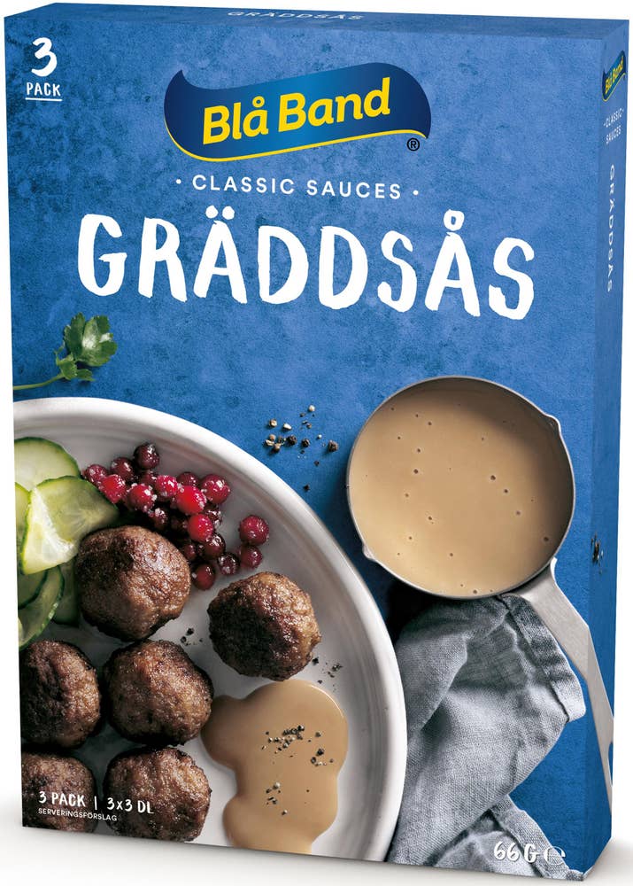 Blå Band Gräddsås 3-p
