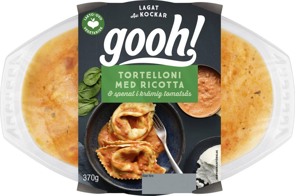 Gooh Tortelloni Ricotta & Spenat