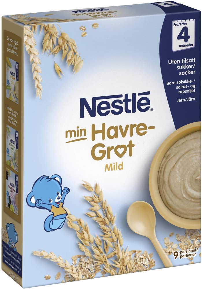 Nestlé Havregröt Mild 4M