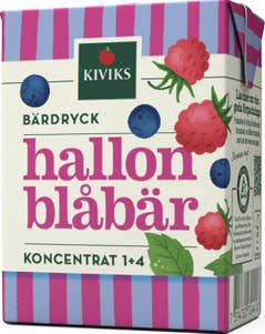 Kiviks Bärdryck Hallon & Blåbär Koncentrat