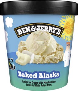 Ben & Jerry's Glass Baked Alaska Fairtrade