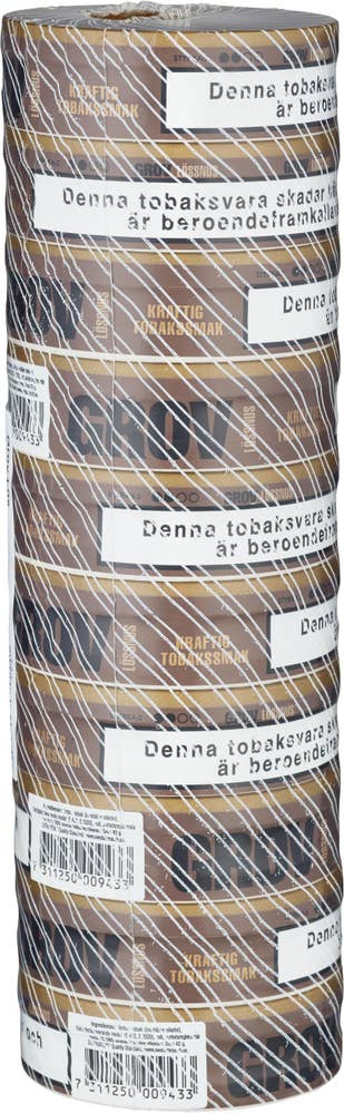 Grov Snus Lös Stock