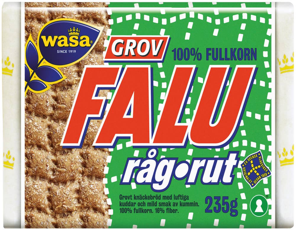 Wasa Falu Rågrut Grov bröd