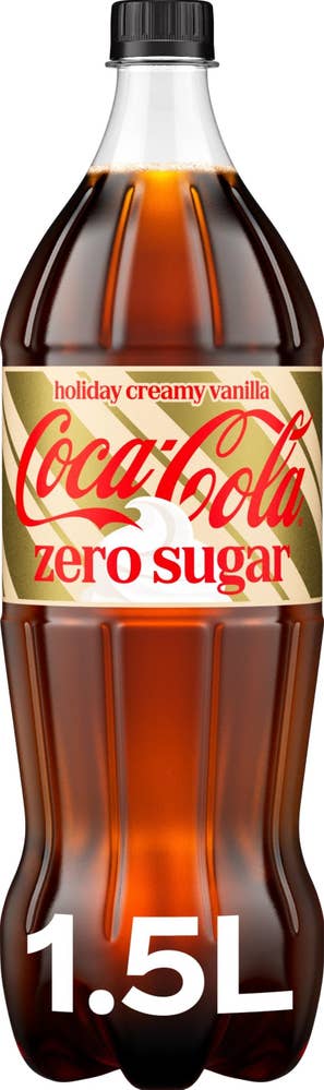 Coca-Cola Zero Sugar Holiday Creamy Vanilla