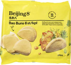 Beijing8 Bao Buns Fryst 6-p