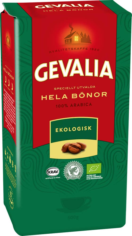 Gevalia Kaffebönor Mellanrost EKO/KRAV Gevalia