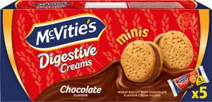 McVities Digestive Creams Mini Choklad