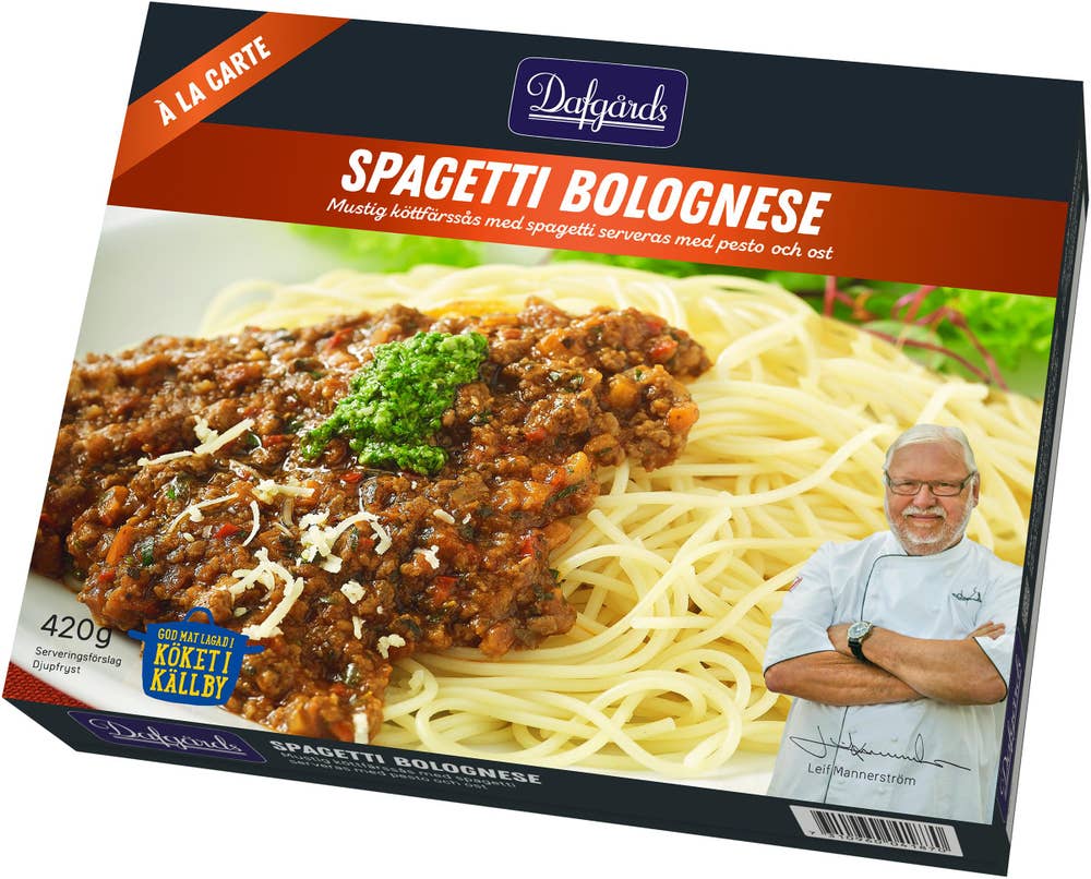 Spagetti Bolognese Fryst