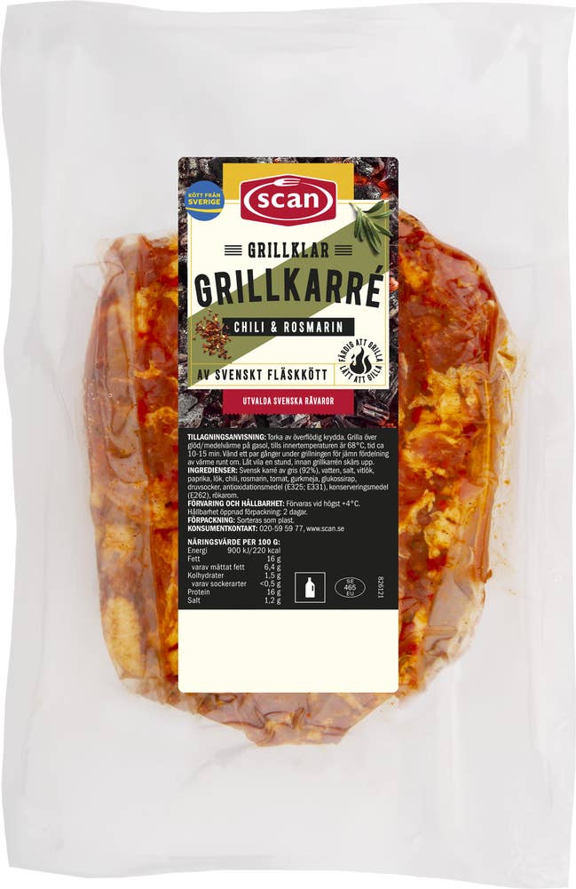 Scan Grillkarré Rökig Chili & Rosmarin