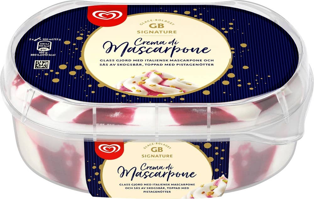 GB Signature Dessertglass Crema di Mascarpone 900ml GB Signature