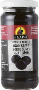 Figaro Svarta Oliver Utan Kärnor