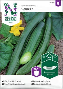 Nelson Garden Odlingsfrön Gurka Växthus Bella
