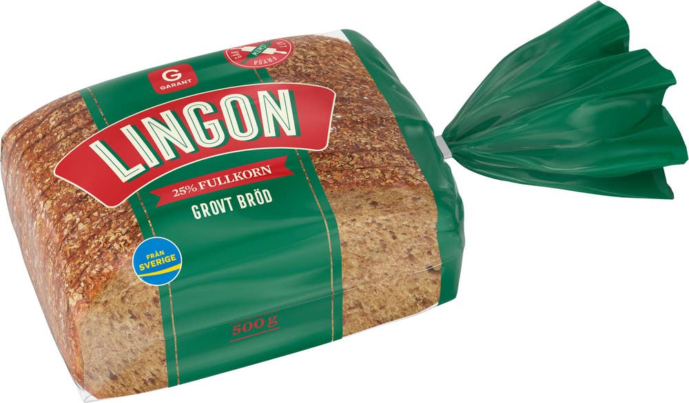 Garant Grovt Bröd Lingon