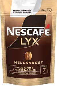 Nescafé Snabbkaffe Lyx Mellanrost