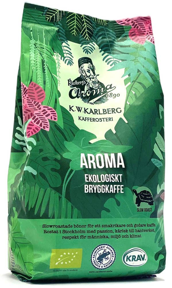 Karlbergs Kafferosteri Kaffe Aroma Bryggmalet EKO/KRAV