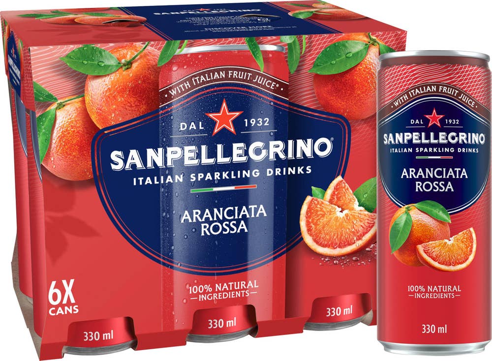 San Pellegrino Aranciata Rossa 6x330ml