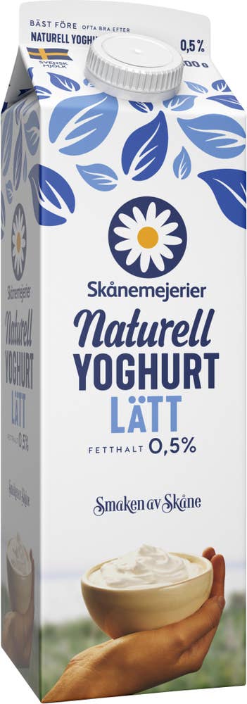 Skånemejerier Lätt Naturell Yoghurt 0,5%