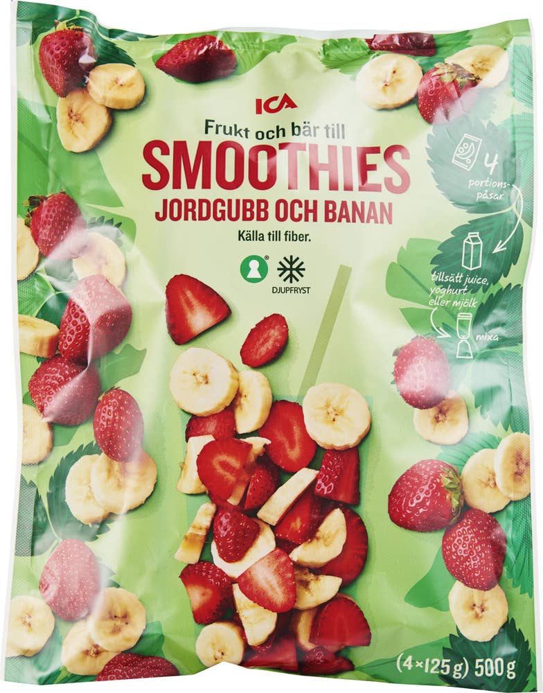 Ej sorterad Fryst Frukt Till Smoothie Röd Ica