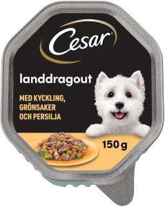 Cesar Våtfoder för Hund Kyckling & Grönsaker