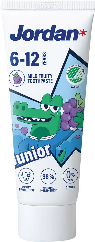 Jordan Tandkräm Junior 6-12 År