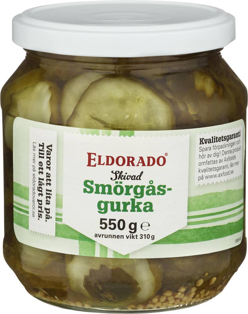 Smörgåsgurka Skivad