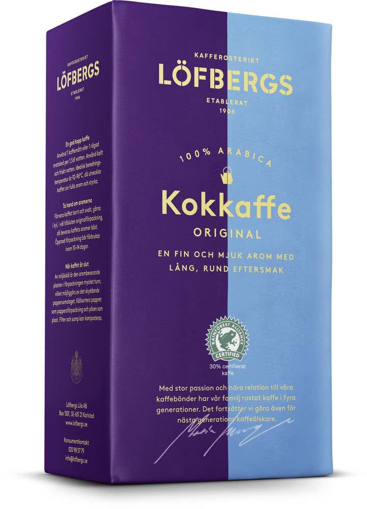 Löfbergs Kokkaffe Mellanrost Löfbergs