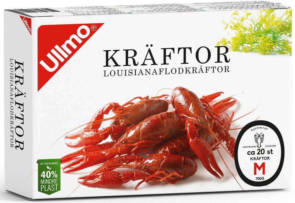 Ullmo Louisianaflodkräftor M ca 20 st Fryst