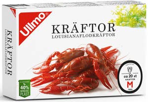 Ullmo Louisianaflodkräftor M ca 20 st Fryst