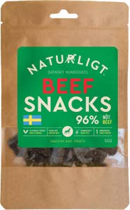 NATURLIGT Hundgodis Beef Snacks