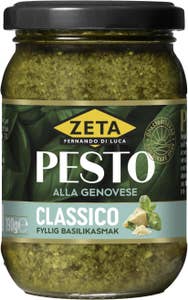 Zeta Pesto alla Genovese Opastöriserad