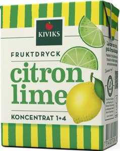 Kiviks Fruktdryck Citron & Lime Koncentrat
