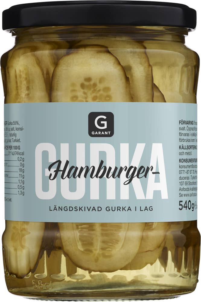 Garant Hamburgergurka