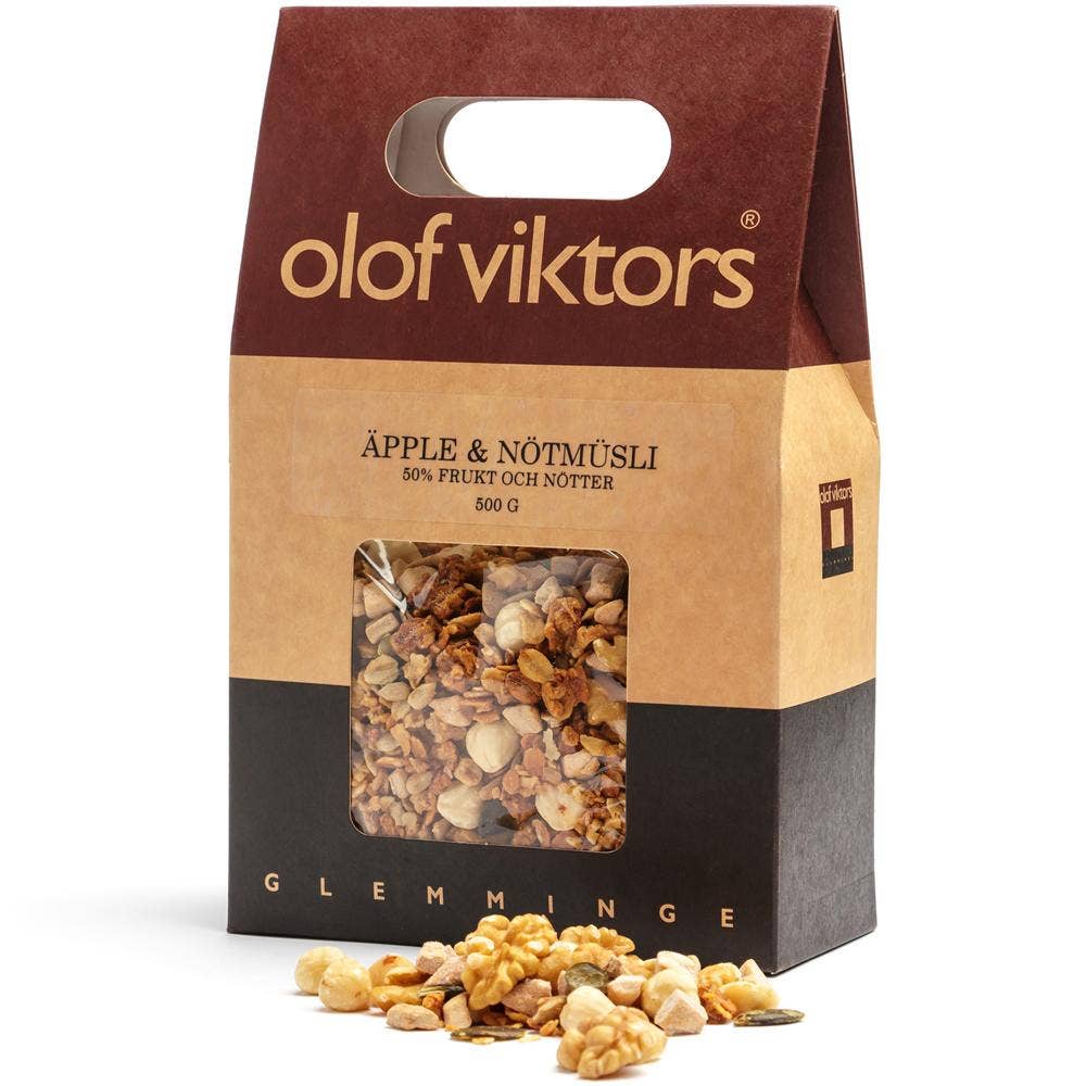 Olof Viktors Müsli Äpple & Nötter