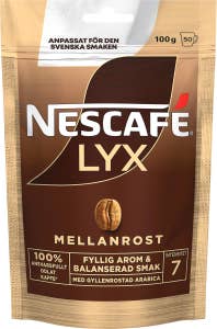 Nescafé Snabbkaffe Lyx Mellanrost