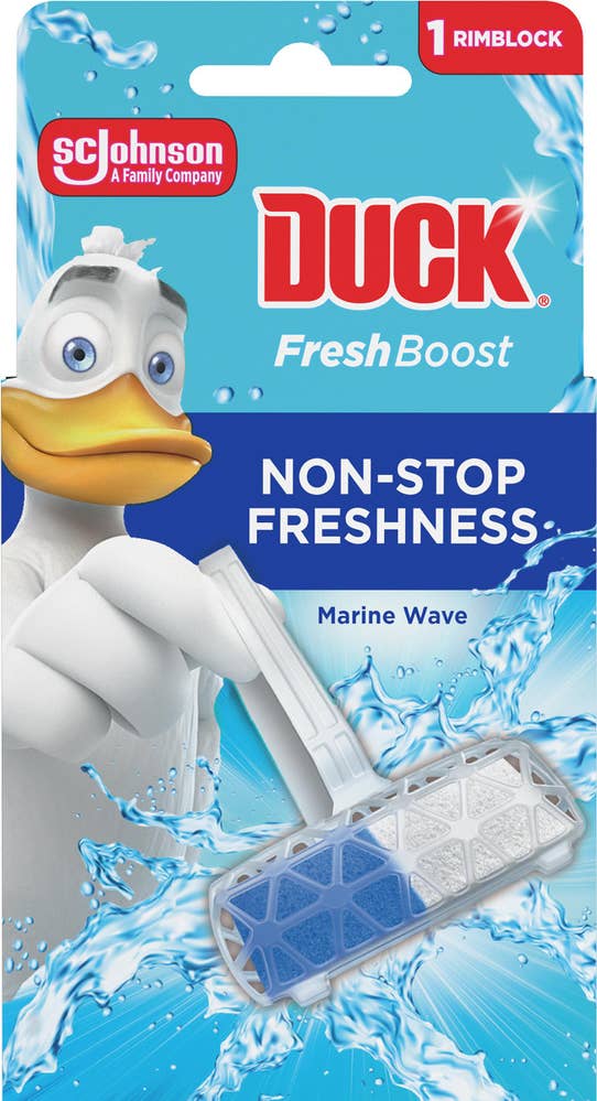 Duck Toalettrengöring Fresh Boost Marine Single