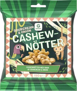 Garant Cashewnötter Sourcream Onion
