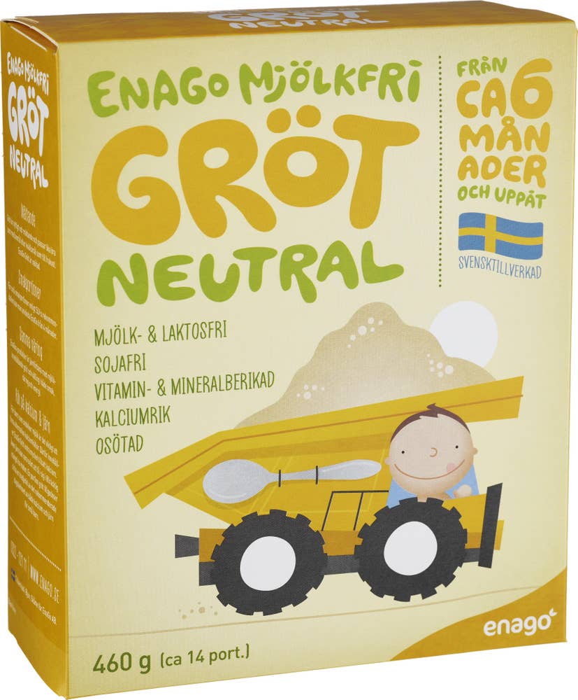 EnaGo Gröt Mjölkfri Neutral +6M