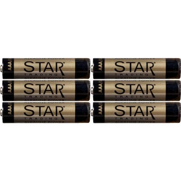 Star Trading Batteri AAA 1,5V Longlife Alkaline Power