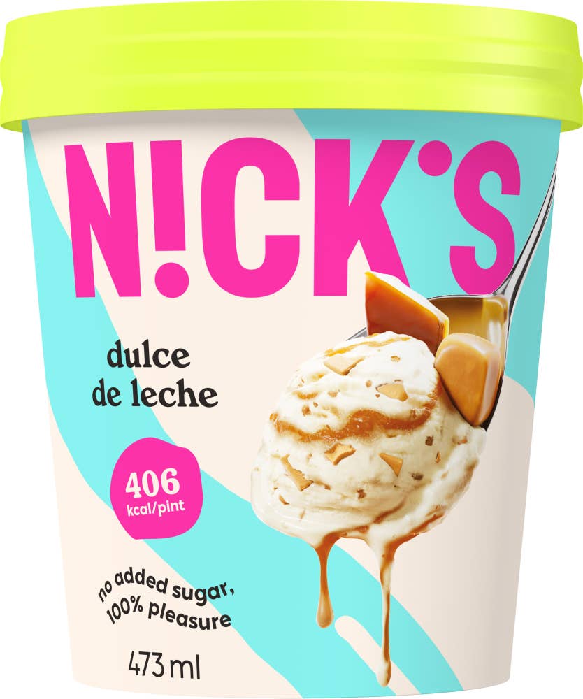 Nick´s Glass Dulce De Leche Utan Tillsatt Socker