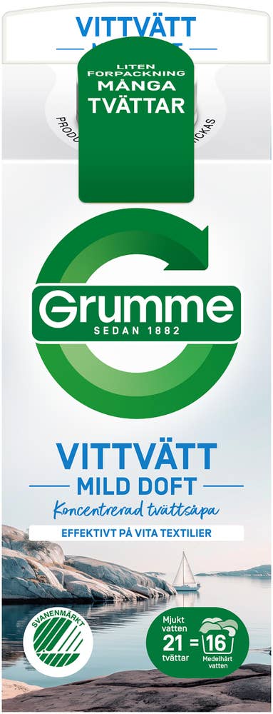 Grumme Flytande Vittvätt