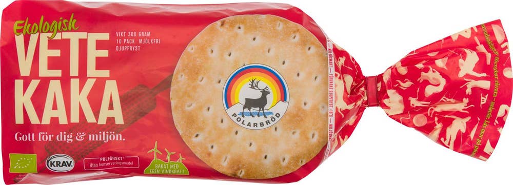 Polarbröd Vetekaka EKO Fryst 10-p Polarbröd