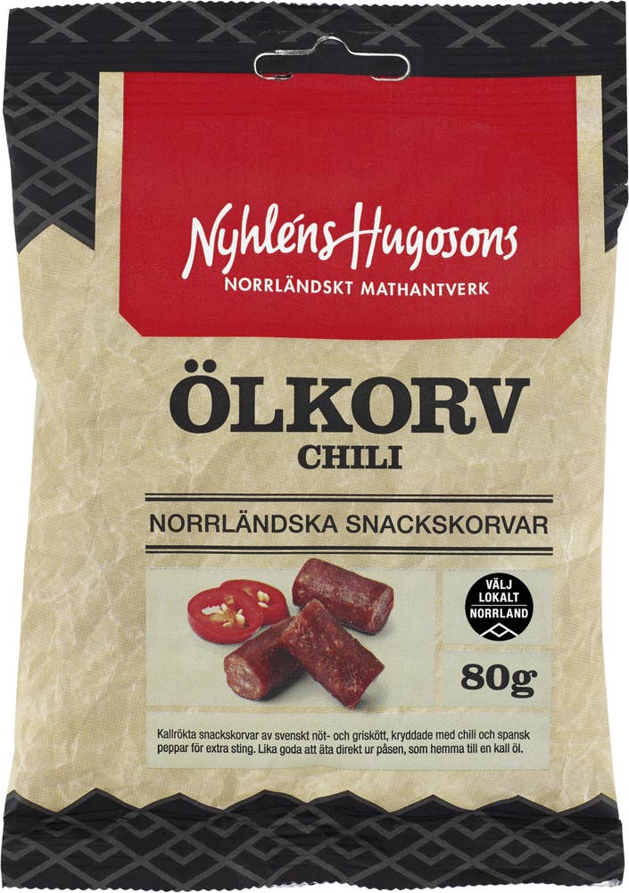 Nyhlens Hugosons Ölkorv Chili