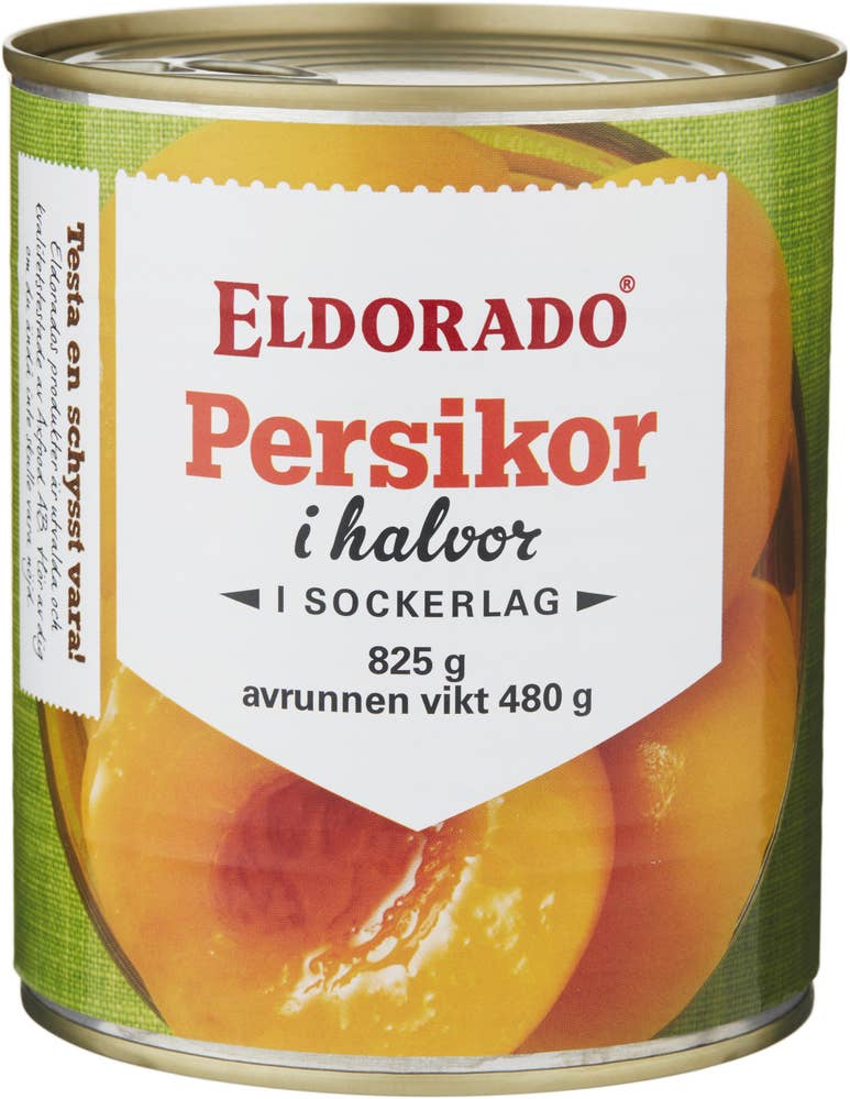 Eldorado Persikor i Sockerlag