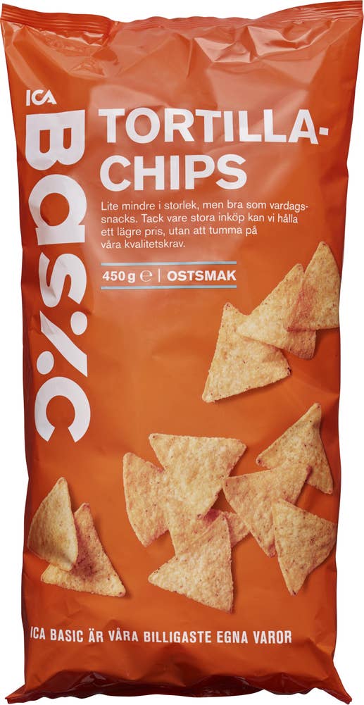Ej sorterad Tortilla Cheese Ica Basic
