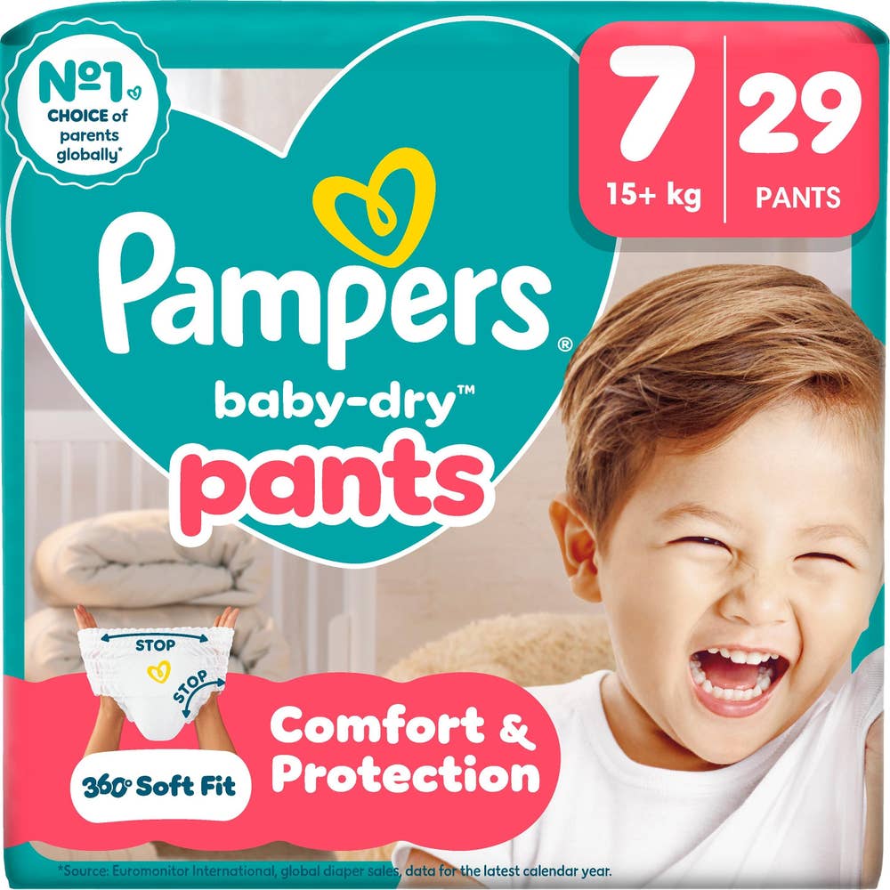 Pampers Byxblöja Babydry S7 15+kg
