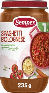 Semper Spaghetti Bolognese 1År