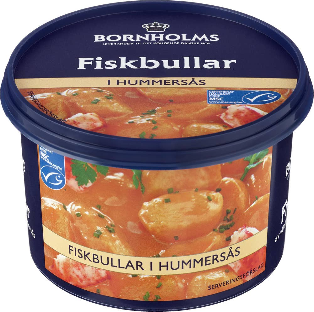 Bornholms Fiskbullar I Hummersås MSC