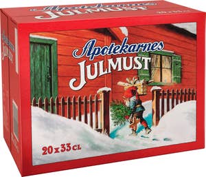 Apotekarnes Julmust Suitcase 20x33cl